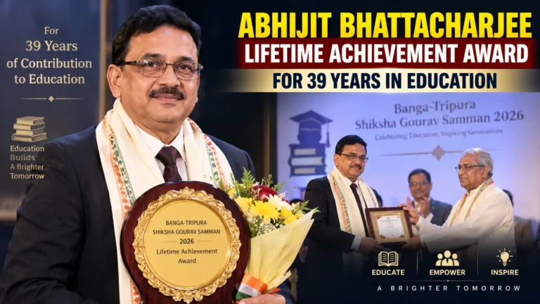 Abhijit Bhattacharjee Receives Lifetime Achievement Award
