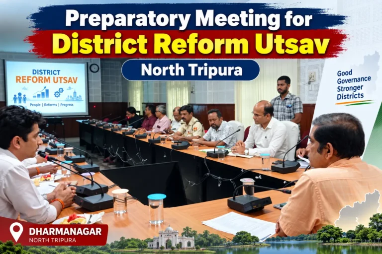 District Reform Utsav: North Tripura Holds Preparatory Meeting