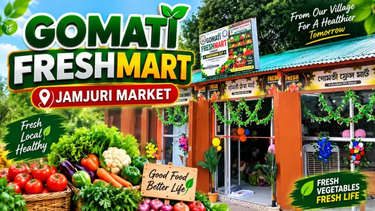 Gomati Freshmart Opens at Jamjuri Market | Tripura News