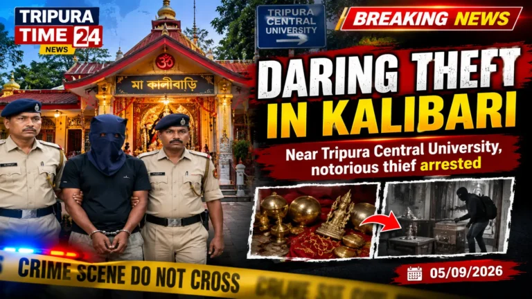 Kalibari Temple Theft in Tripura: Suspect Arrested