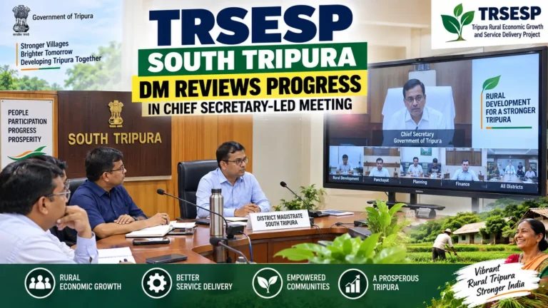 TRSESP South Tripura: DM Reviews Rural Development Progress