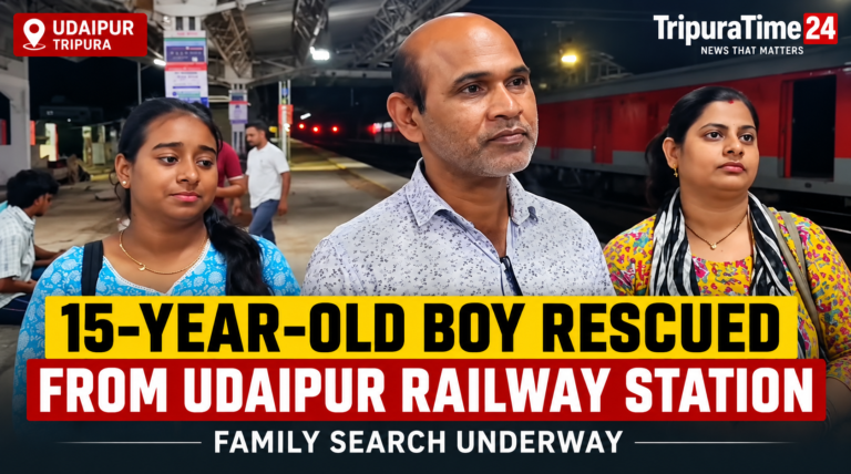 Udaipur Railway Station Boy Rescued, Family Search Underway