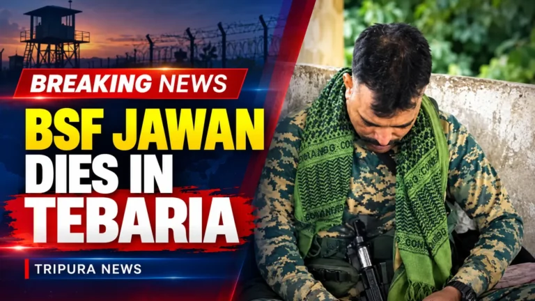 BSF Jawan Dies After Gunshot Incident at Tebaria Border Post